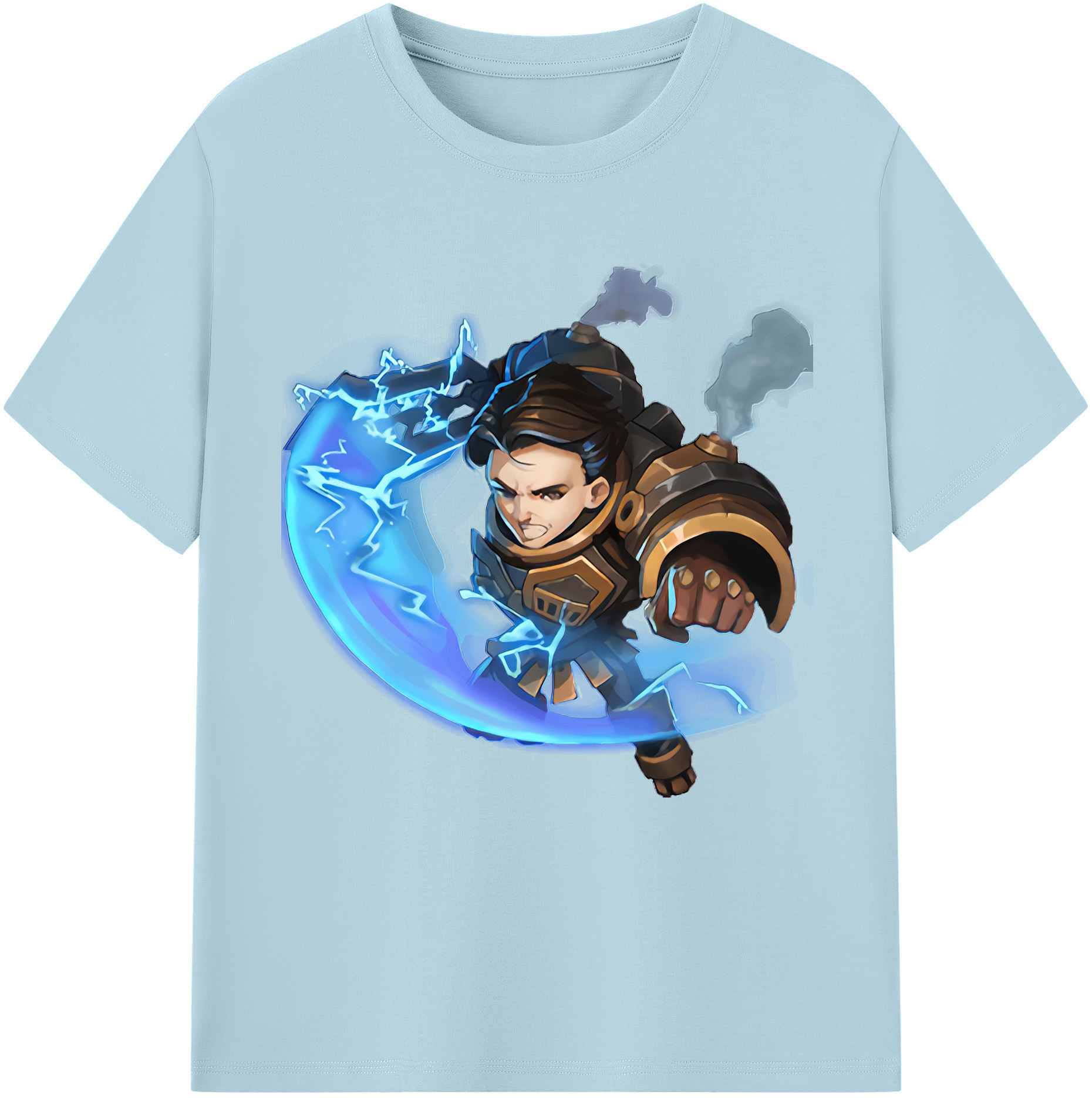 リーグ・オブ・レジェンド League of Legends LOL 綿100％半袖Tシャツ（フロントプリント）
